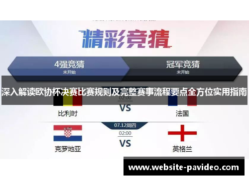 深入解读欧协杯决赛比赛规则及完整赛事流程要点全方位实用指南 深入解读欧协杯决赛比赛规则及完整赛事流程要点全方位实用指南